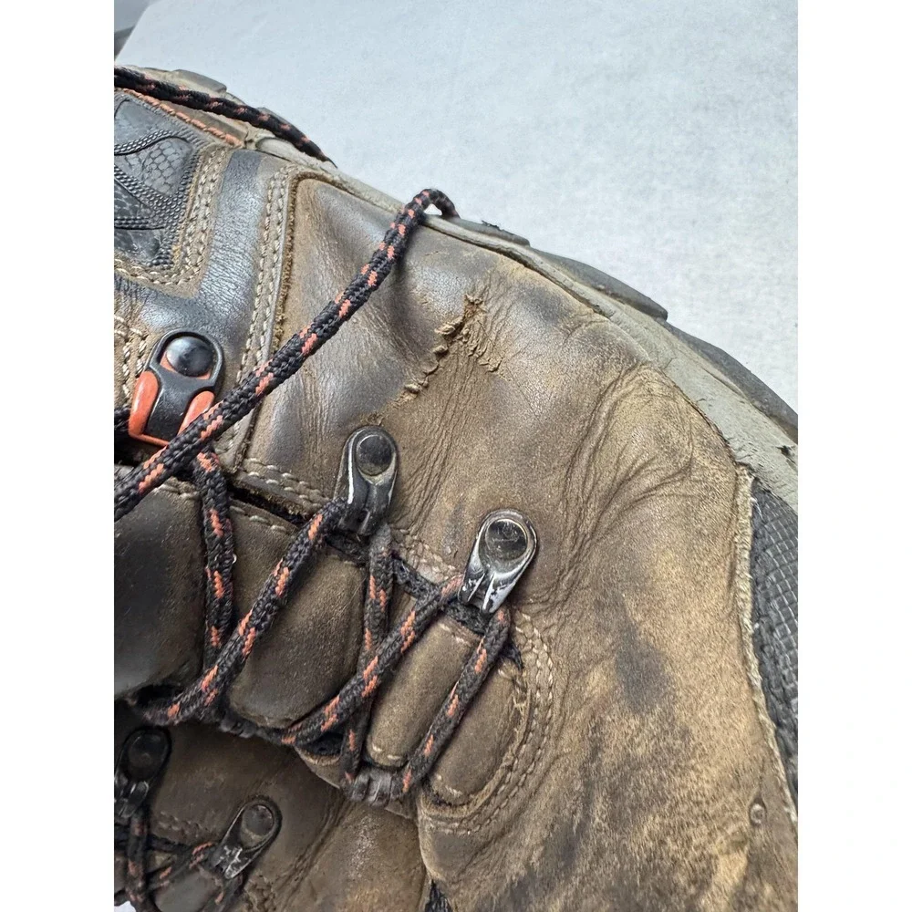 Irish Setter Boots Mens Size 13 Brown Leather Steeltoe Work Combat‎ 83628